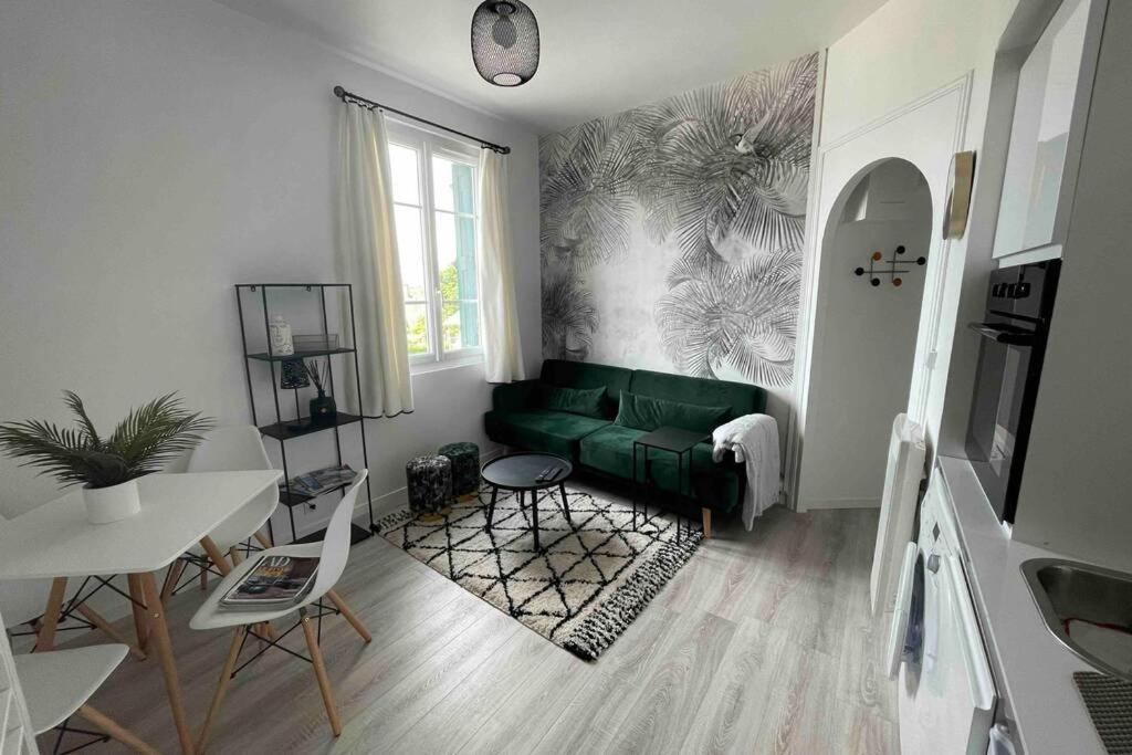 Ferienwohnung L'Oiseau Bleu Appt 2 Pieces , 150 M De La Plage Blonville-sur-Mer Exterior foto